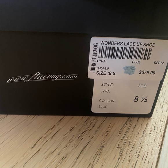 John Fleuvog Wonder Lyra BROGUED LACE-UP PUMP - Picture 10 of 14